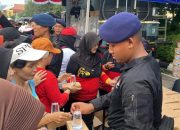 Polda Jateng Hadirkan Dapur Lapangan Saat Cat Free Day di Semarang, Bagikan 1.700 Porsi Makanan Gratis