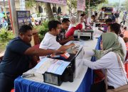 Polres Semarang Hadirkan Layanan Publik di CFD, Warga Antusias Perpanjang SIM hingga Cek Kesehatan