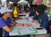 Polda Jateng Gelar Bakti Kesehatan Saat Car Free Day, Warga Semarang menyambut Antusias*