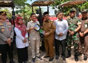 Dandim 0102/Pidie Hadiri Penyerahan Alsintan Bantuan Kementerian Pertanian di Pidie Jaya