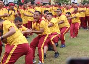 Senam Bersama, Lomba Memasak, Hingga Tarik Tambang Semarakkan Hari Kemerdekaan RI ke- 80 di Polda Kalteng