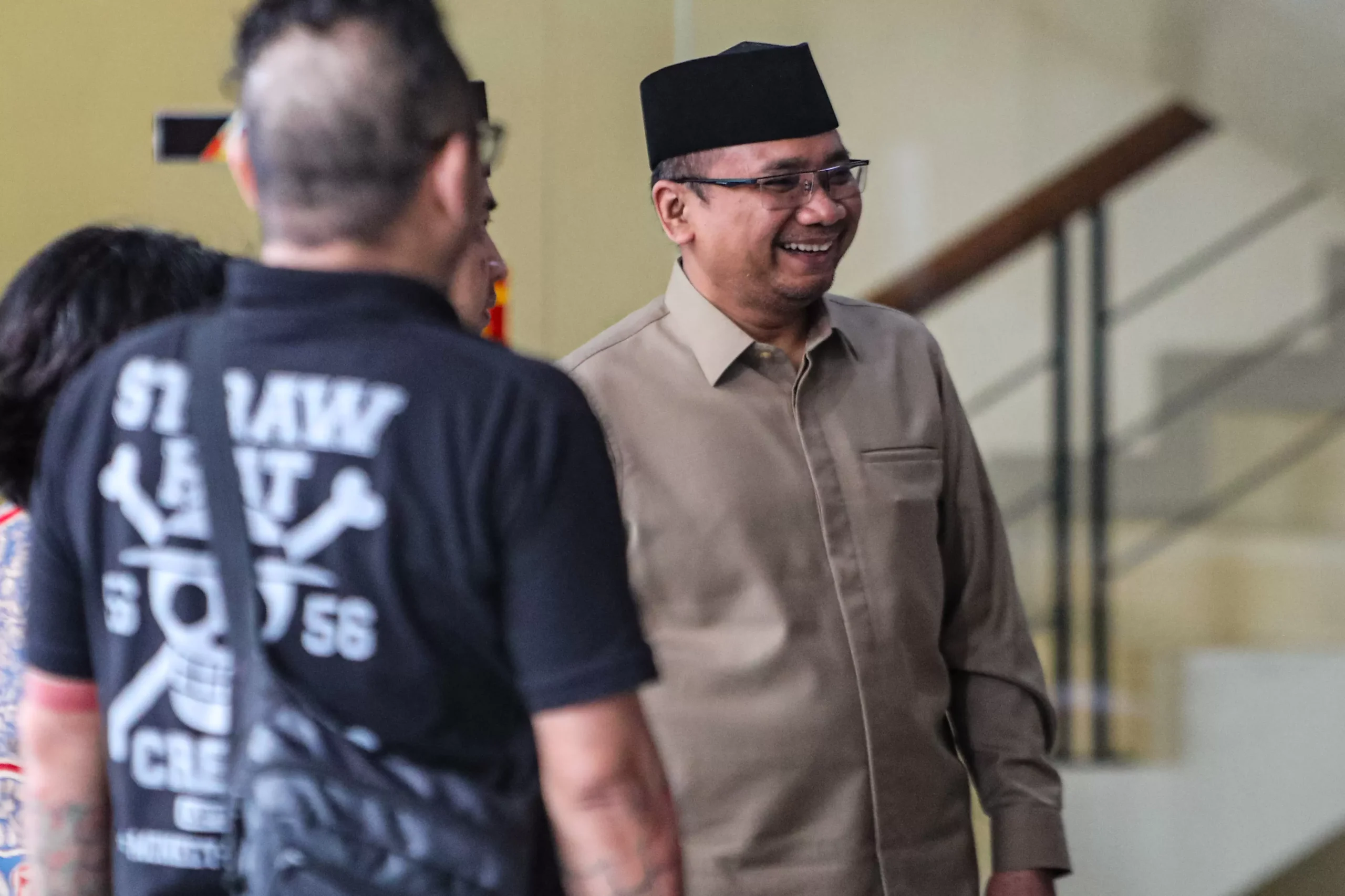 Gedung KPK di Jakarta, lokasi pemeriksaan Yaqut dalam kasus dugaan korupsi haji