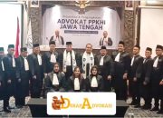 PPKHI Jawa Tengah Resmi Lantik 18 Advokat Baru, Perkuat Barisan Penegak Hukum 2026