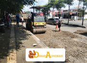 Perbaikan Jalan di Depan Pom Bensin Kembang Arum, Bentuk Komitmen PT Praba Mas Hill