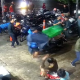 Rekaman CCTV memperlihatkan suasana keributan saat sekelompok orang diduga menyerang pegawai toko ritel di kawasan Pasar Minggu, Jakarta Selatan.