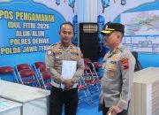 Kapolres Demak Cek Kesiapan Pospam Operasi Ketupat Candi 2026