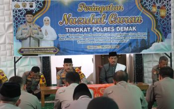 Peringati Nuzulul Quran, Polres Demak Perkuat Iman dan Kepedulian Sosial