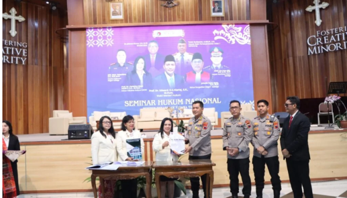 UKSW dan Polda Jawa Tengah Perkuat Kerja Sama, Resmikan Pusat Studi Kepolisian