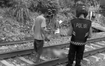 Remaja Tewas Tertabrak Kereta Api di Lubuklinggau, Polisi Ungkap Kronologi Kejadian.