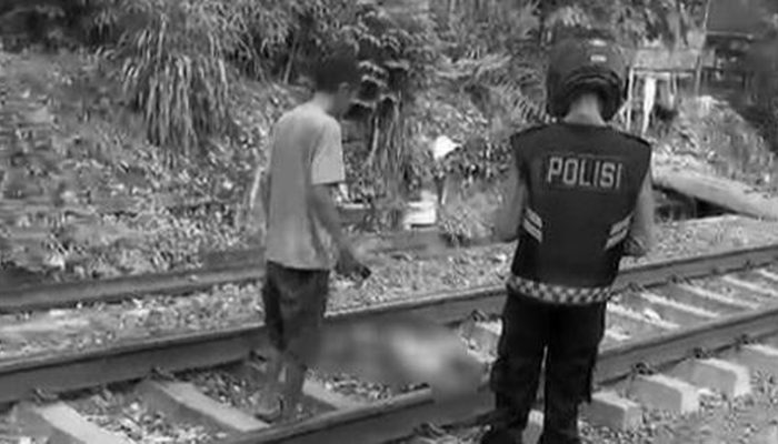 Remaja Tewas Tertabrak Kereta Api di Lubuklinggau, Polisi Ungkap Kronologi Kejadian.
