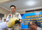 Polda Jateng Ungkap Produksi Mi Berformalin di Boyolali, Tersangka Raup Jutaan Rupiah