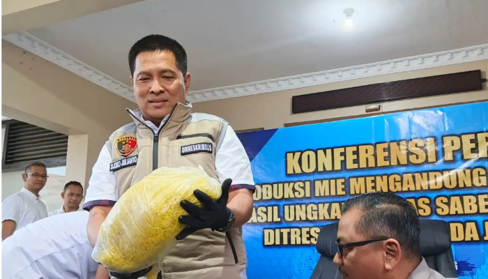 Polda Jateng Ungkap Produksi Mi Berformalin di Boyolali, Tersangka Raup Jutaan Rupiah