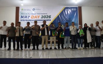 Kapolresta Serang Kota Hadiri Peringatan May Day 2026 di GOR Ciceri