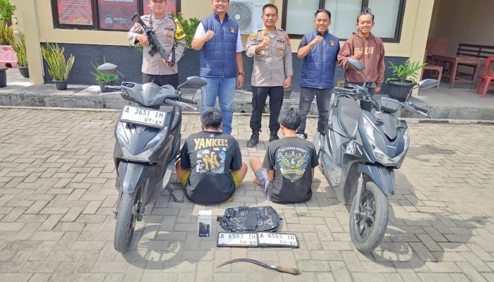 Polsek Carenang Ungkap Kasus Curas dan Curanmor Dua Pelaku di Amankan